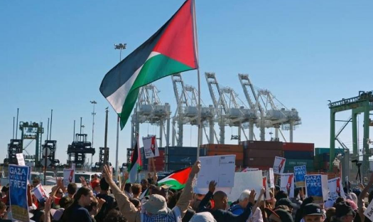 إعادة تفعيل حملة مقاطعة تحميل وتفريغ السفن الإسرائيلية في الموانئ الأمريكية